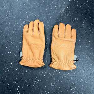 Give'r Classic Fleece-Lined Cowhide Work Gloves